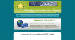 Desktop Screenshot of kolkmanzon.nl